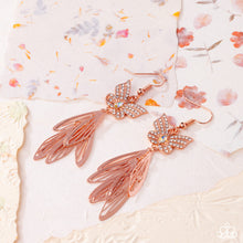 Load image into Gallery viewer, Fairy Dust Copper Earrings