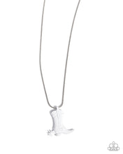 Load image into Gallery viewer, Boot Scootin Bravado White Necklace