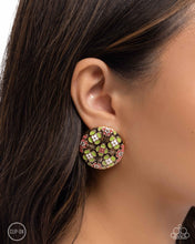Load image into Gallery viewer, Quilt Art Multi Clip On Earrings