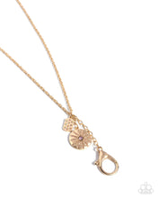 Load image into Gallery viewer, Embellished Effort Gold Lanyard