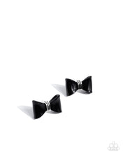 Load image into Gallery viewer, Spruced Up Black Post Earrings