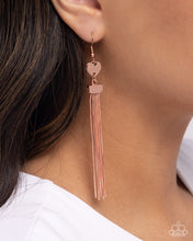 Load image into Gallery viewer, Smitten Sequence Copper Earrings