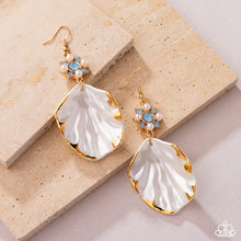 Load image into Gallery viewer, Coastal Candidate Blue Earrings