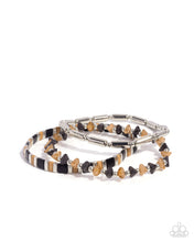 Load image into Gallery viewer, Serendipitous Stack Black Bracelet