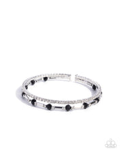Load image into Gallery viewer, Publicity Pizzazz Black Coil Bracelet