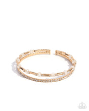 Load image into Gallery viewer, Publicity Pizzazz Gold Coil Bracelet