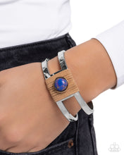 Load image into Gallery viewer, SUEDE Vacation Purple Cuff Bracelet