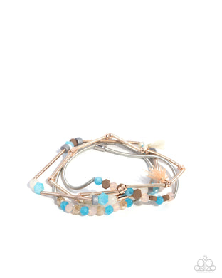 Coiled Color Multi Bracelet