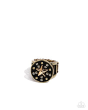 Load image into Gallery viewer, Stellar Small-Scale Brass Ring