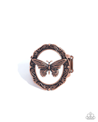 Fluttering Fad Copper Ring