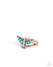 Load image into Gallery viewer, Sparrow Song Gold Skinny Band Ring