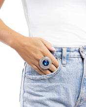 Load image into Gallery viewer, Bedazzled Babe Blue Ring