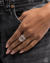 Load image into Gallery viewer, Captivating Crisscross Purple Ring