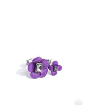 Load image into Gallery viewer, Delicate Duo Purple Skinny Band Ring