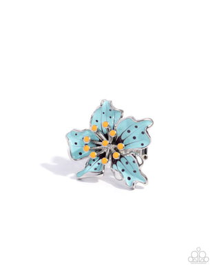 Fast Florals Blue Ring