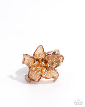 Load image into Gallery viewer, Floral Fable Brown Ring