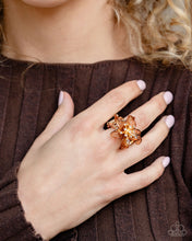 Load image into Gallery viewer, Floral Fable Brown Ring