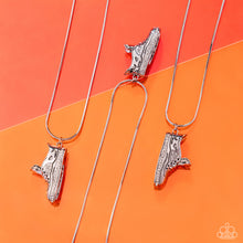 Load image into Gallery viewer, Sneaker Shimmer White Necklace