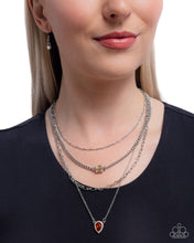 Load image into Gallery viewer, Radiant Rows Brown Necklace