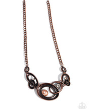 Load image into Gallery viewer, Manacled Melody Copper Necklace