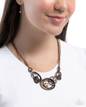 Load image into Gallery viewer, Manacled Melody Copper Necklace