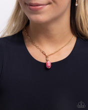 Load image into Gallery viewer, Polished Passage Red Necklace