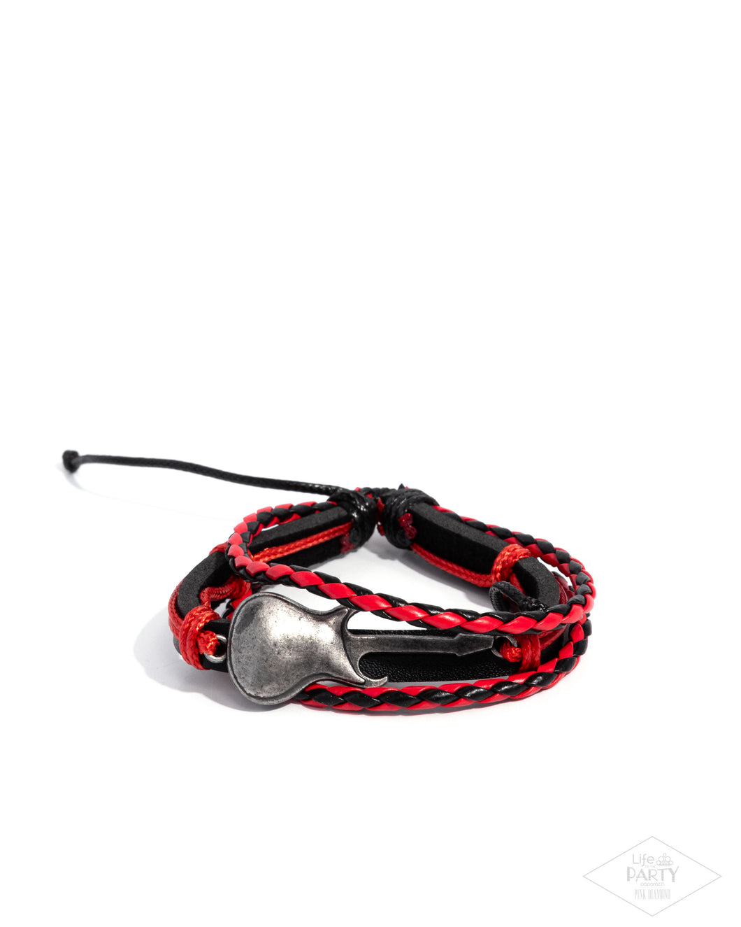 Lead Guitar Red Urban Bracelet