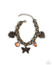 Load image into Gallery viewer, Folklore Frenzy Brass Bracelet