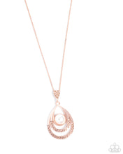 Load image into Gallery viewer, Pure Pearls Rose Gold Necklace