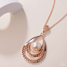 Load image into Gallery viewer, Pure Pearls Rose Gold Necklace