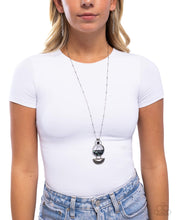 Load image into Gallery viewer, STACK In Business Black Necklace