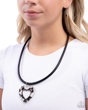 Load image into Gallery viewer, Ferocious Flirt Black Necklace