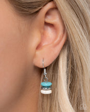 Load image into Gallery viewer, Straightforward Stones Blue Necklace