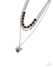 Load image into Gallery viewer, Home Stretch Brown Necklace