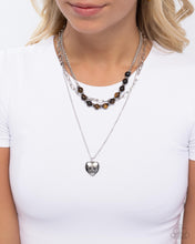Load image into Gallery viewer, Home Stretch Brown Necklace