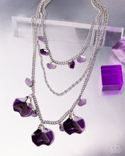 Load image into Gallery viewer, Forward Fashion Purple Necklace