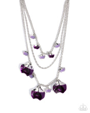 Load image into Gallery viewer, Forward Fashion Purple Necklace