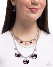 Load image into Gallery viewer, Forward Fashion Purple Necklace