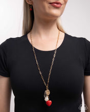 Load image into Gallery viewer, Eclectic Eden Red Necklace