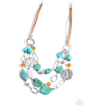 Load image into Gallery viewer, Malibu Media Blue Necklace