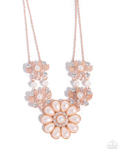 Load image into Gallery viewer, Sprouting Shimmer Rose Gold Necklace
