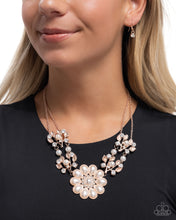 Load image into Gallery viewer, Sprouting Shimmer Rose Gold Necklace