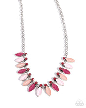 Load image into Gallery viewer, Colorful Citation Pink Necklace