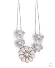 Load image into Gallery viewer, Sprouting Shimmer White Necklace