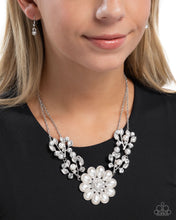 Load image into Gallery viewer, Sprouting Shimmer White Necklace