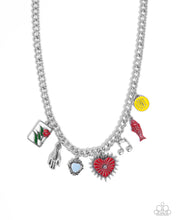 Load image into Gallery viewer, Storytelling Shimmer Red Necklace