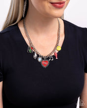 Load image into Gallery viewer, Storytelling Shimmer Red Necklace