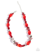 Load image into Gallery viewer, Mutual Mirage Red Necklace