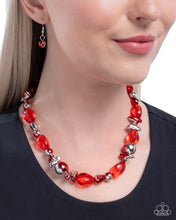 Load image into Gallery viewer, Mutual Mirage Red Necklace