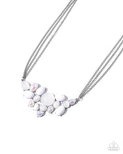 Load image into Gallery viewer, Shimmery Supply White Necklace